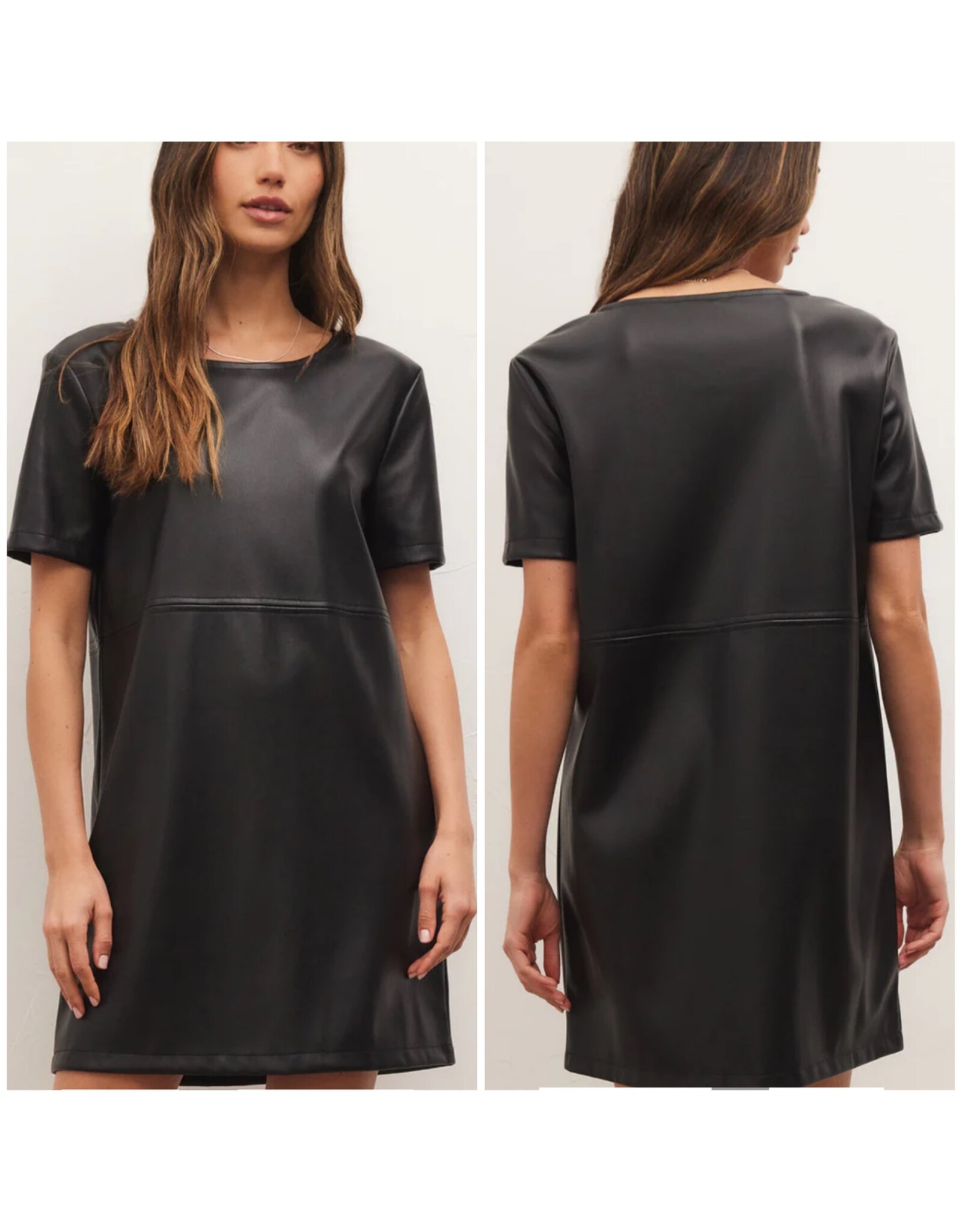 Z Supply Z Supply London Faux Leather Dress