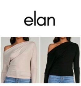 Elan Elan off shoulder top