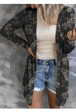 LATA Open front buttoned cardigan