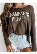 LATA Champagne Please Sweater