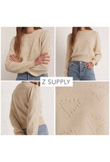 ZSupply All We Need Is Love Sweater Sandstone ZW241251