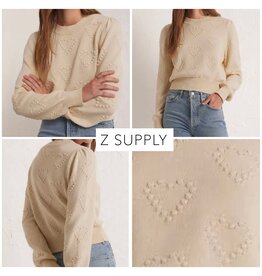 ZSupply All We Need Is Love Sweater Sandstone ZW241251