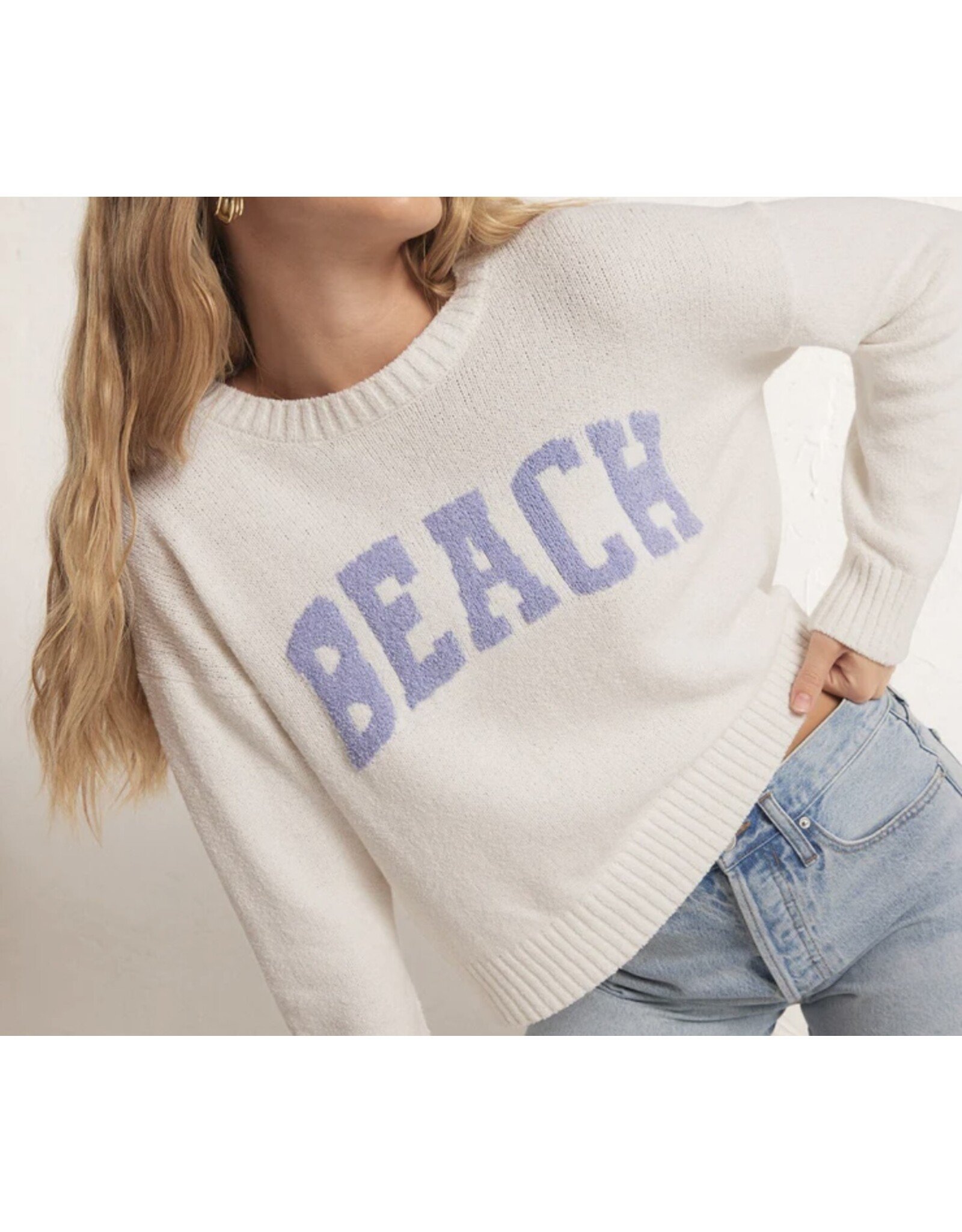 ZSupply Beach Sweater Violet Haze ZW231317