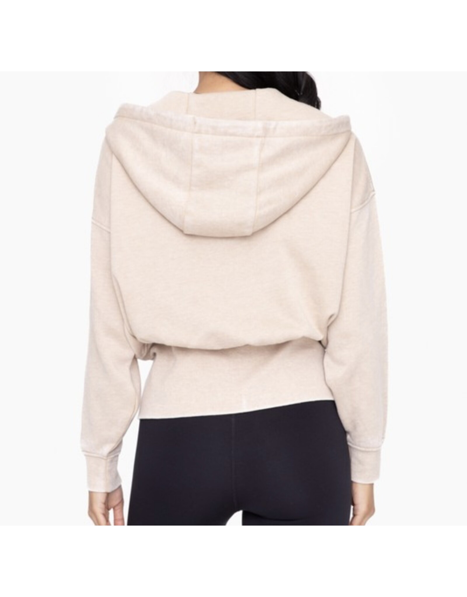 Mono B Longline Zip-Up Jacket with Hood – Girl Intuitive