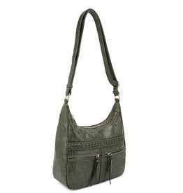 Crossbody zippered bag