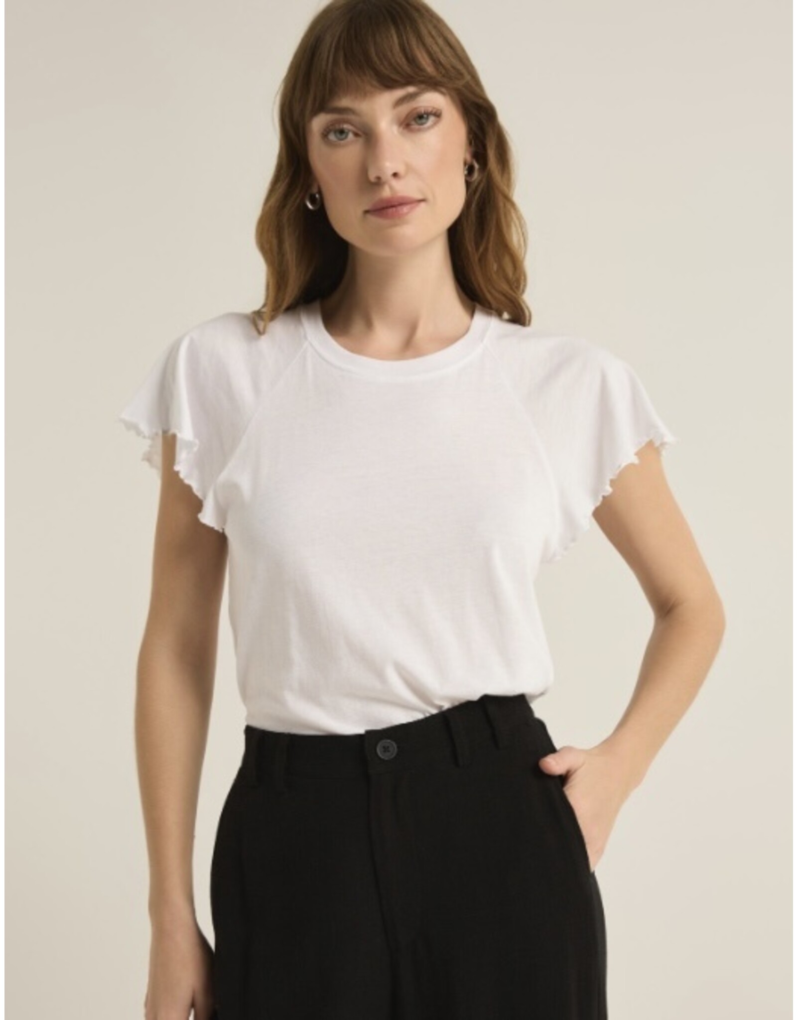 Z Supply Abby Flutter Tee ZT232446