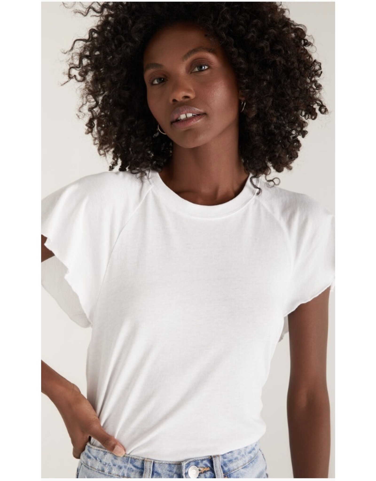 Z Supply Abby Flutter Tee ZT232446