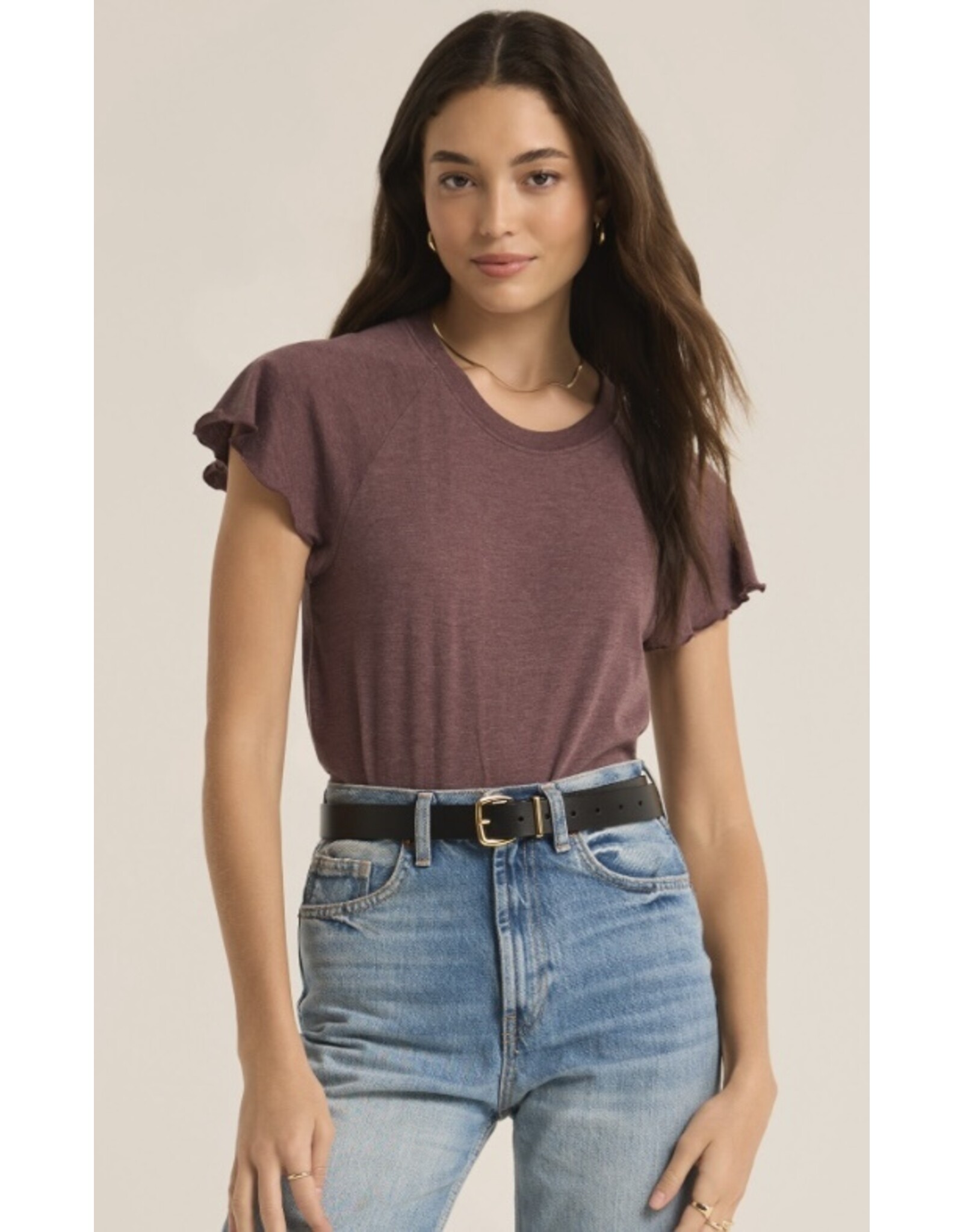 Z Supply Abby Flutter Tee ZT232446