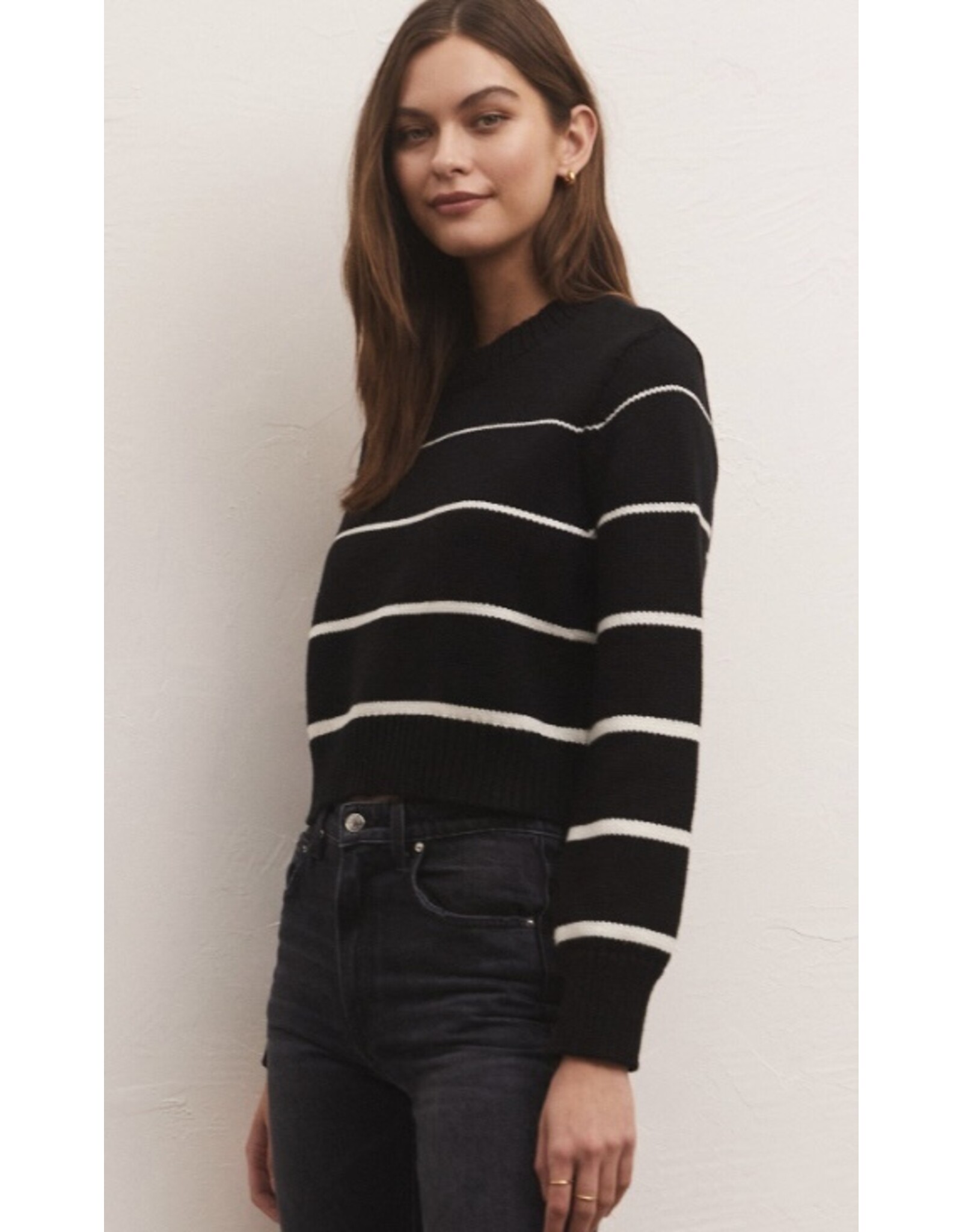 Z Supply Milan Stripe Sweater ZW233881