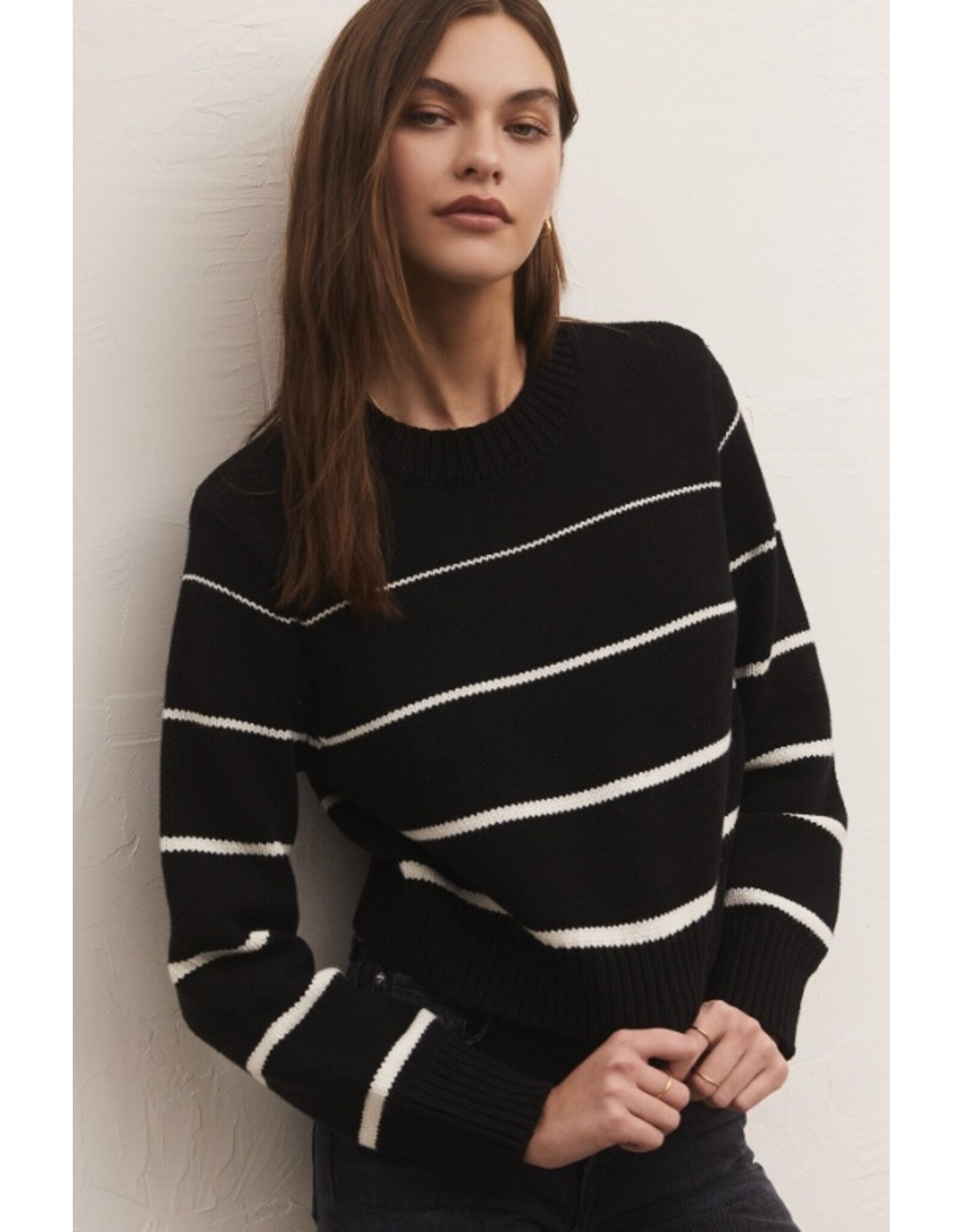 Z Supply Milan Stripe Sweater ZW233881