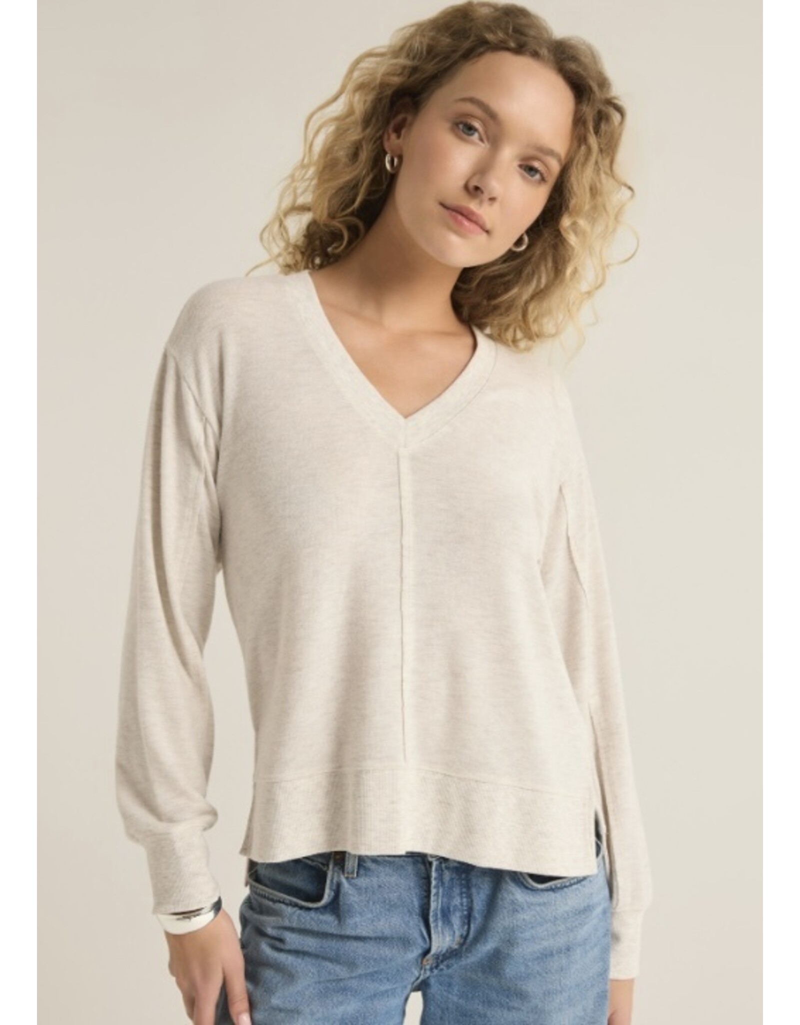 Z Supply Wilder Cloud V-Neck ZT233934