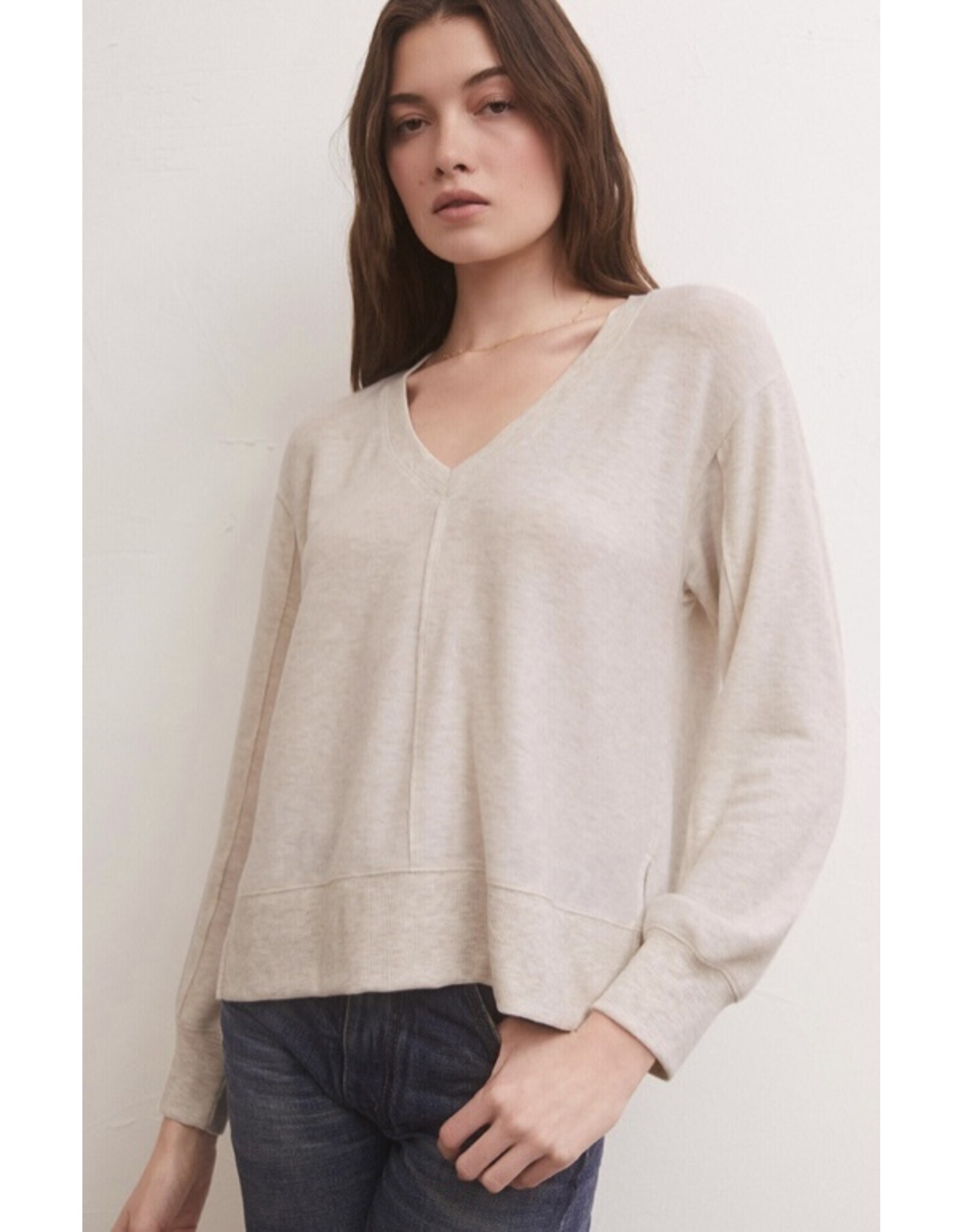 Z Supply Wilder Cloud V-Neck ZT233934