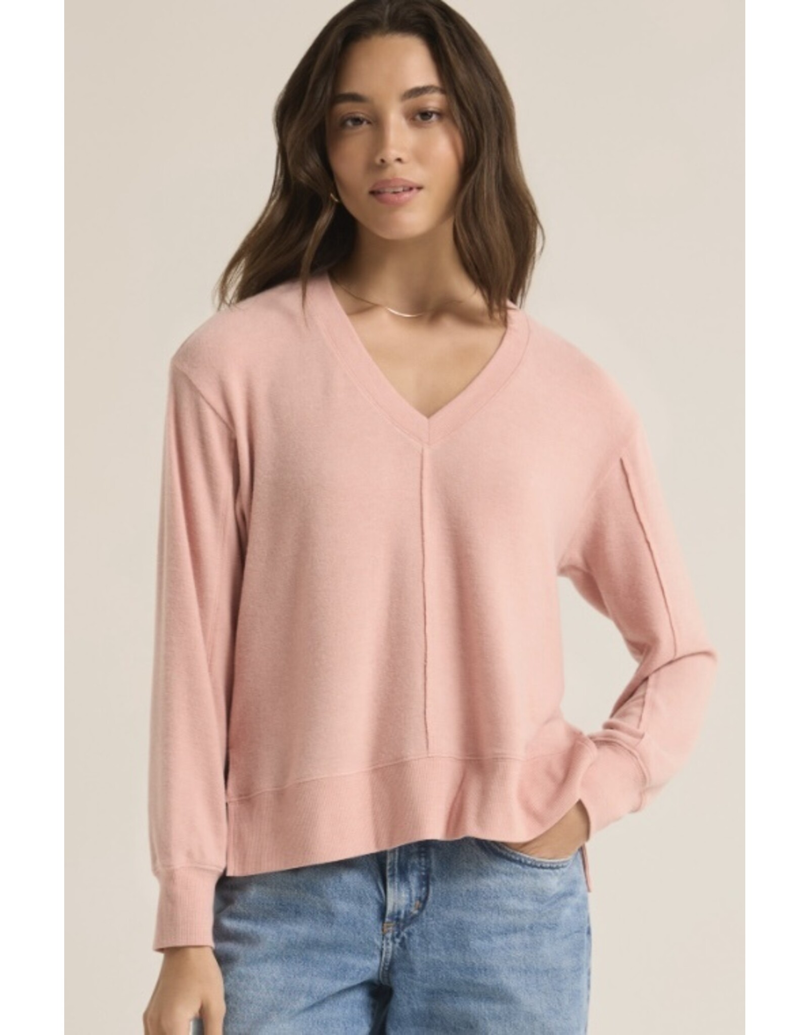 Z Supply Wilder Cloud V-Neck ZT233934