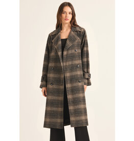 ZSupply Z Supply Jackie Plaid Trench ZJ243988