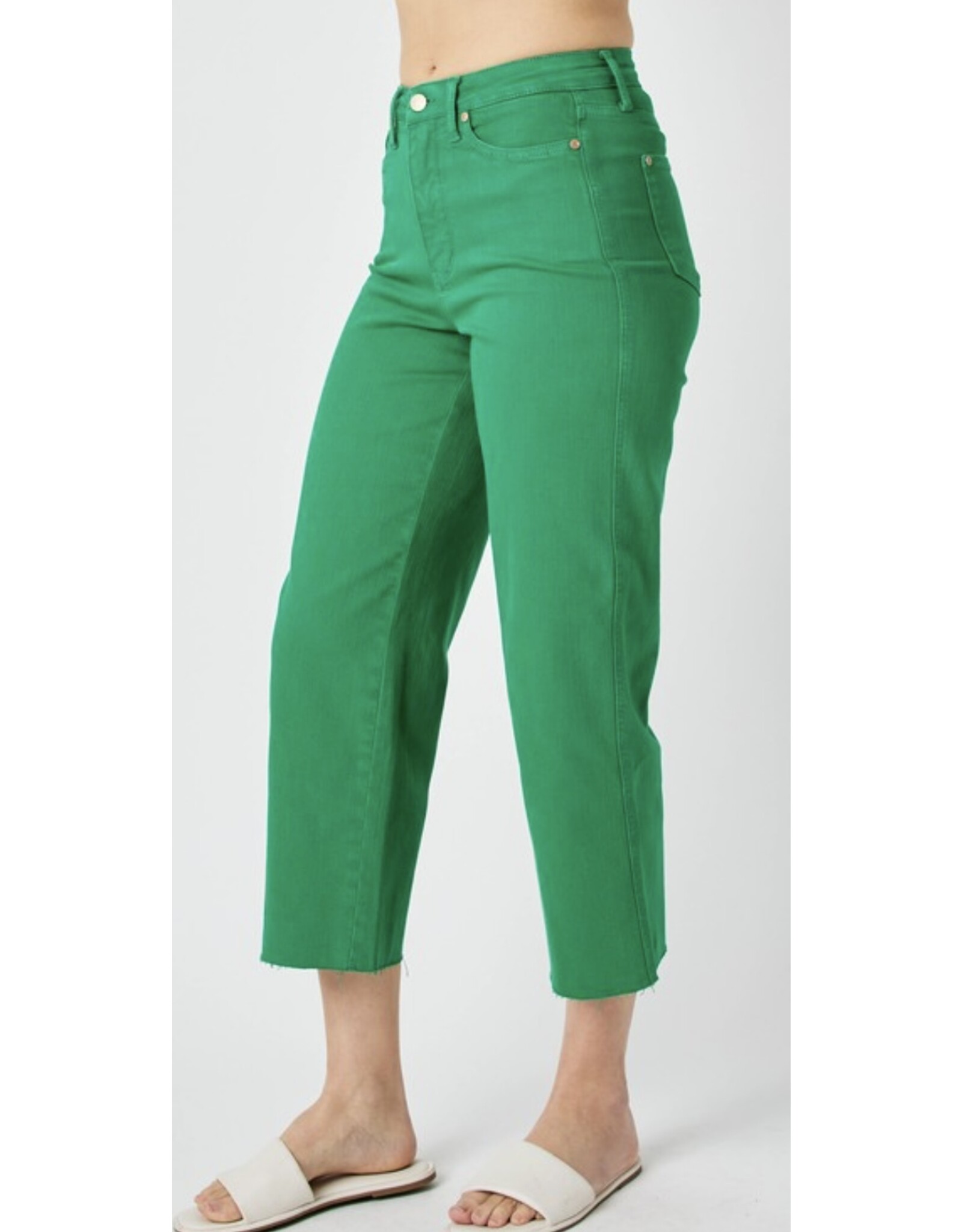 NEW* Judy Blue, High Rise, KELLY GREEN Tummy Control SHORTS