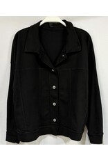 venti6 Pinstripe Long Sleeve Button Up Stretch Jacket