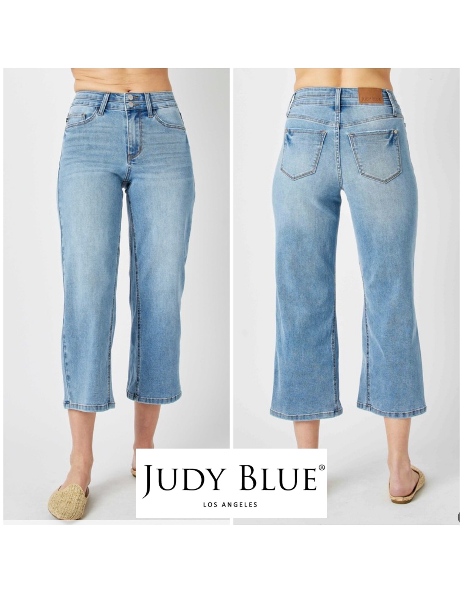 Judy Blue Judy Blue High Waist Wide Crop