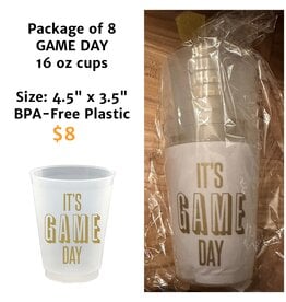 Santa Barbara Design Studio Game Day 8ct cups