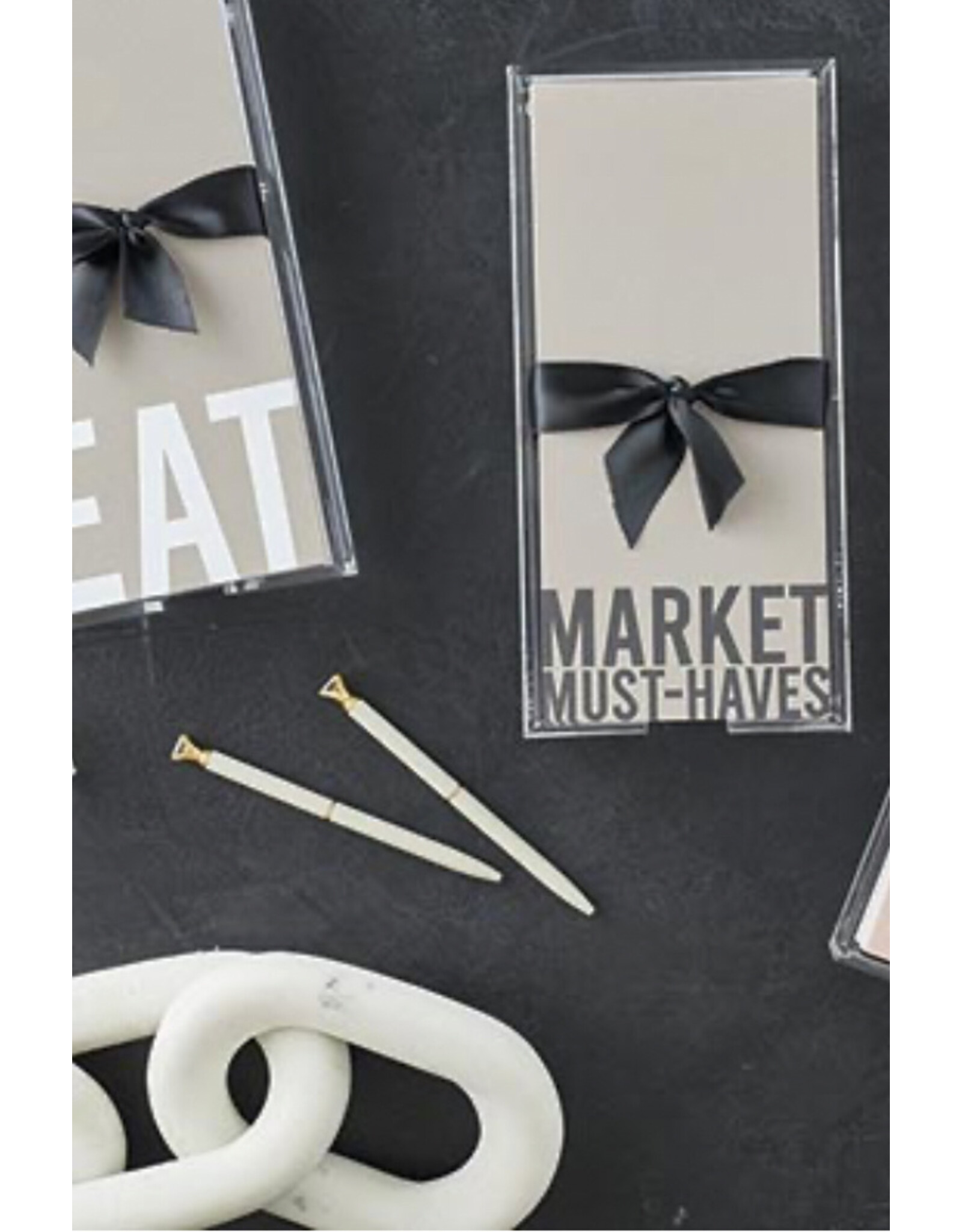 Santa Barbara Design Studio Acrylic Notepad Tray -  Market Must Haves