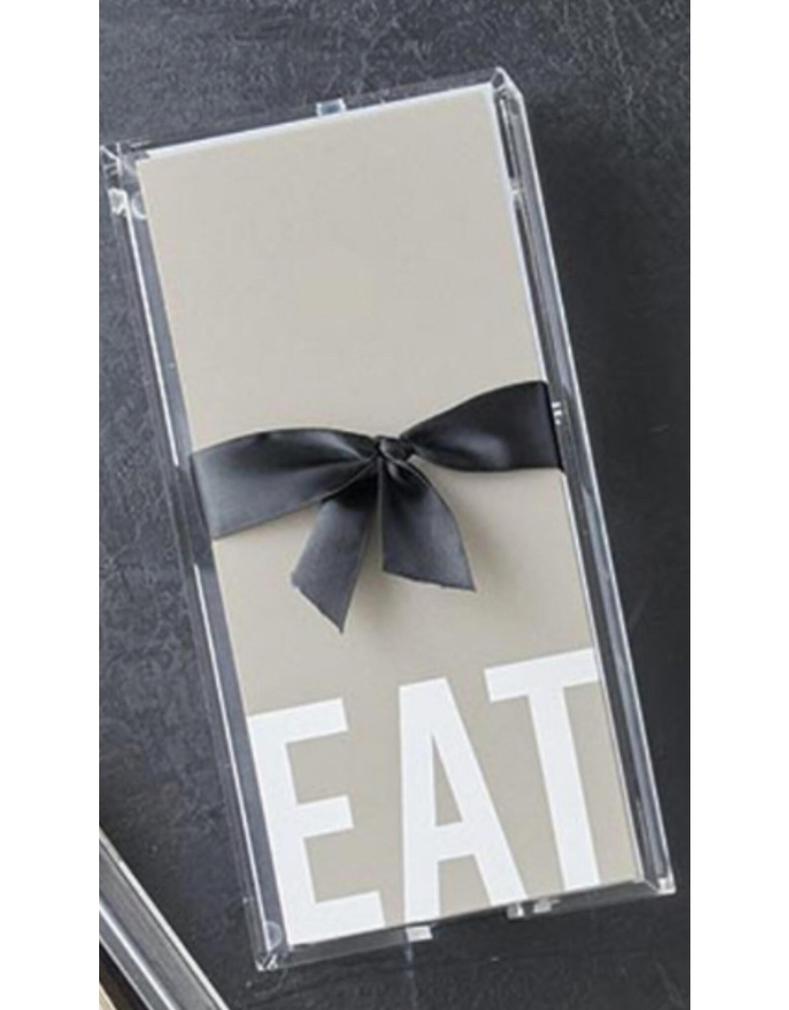 Santa Barbara Design Studio Acrylic Notepad Tray - EAT