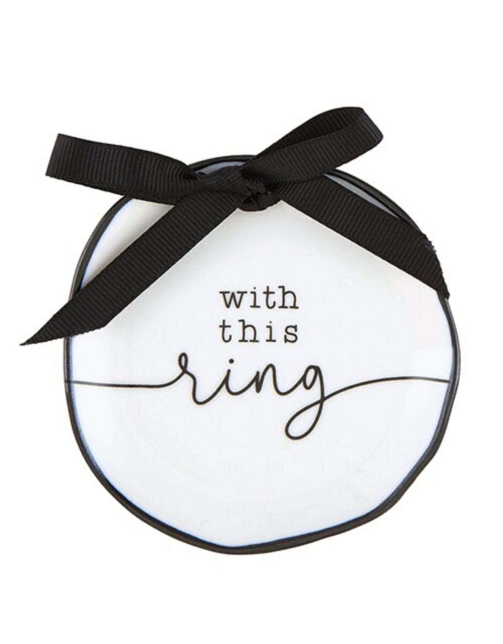 Santa Barbara Design Studio Ring Bearer Dish - With This Ring