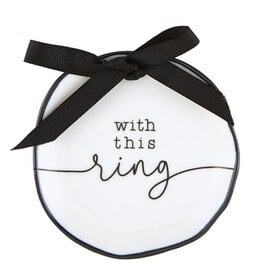 Santa Barbara Design Studio Ring Bearer Dish - With This Ring