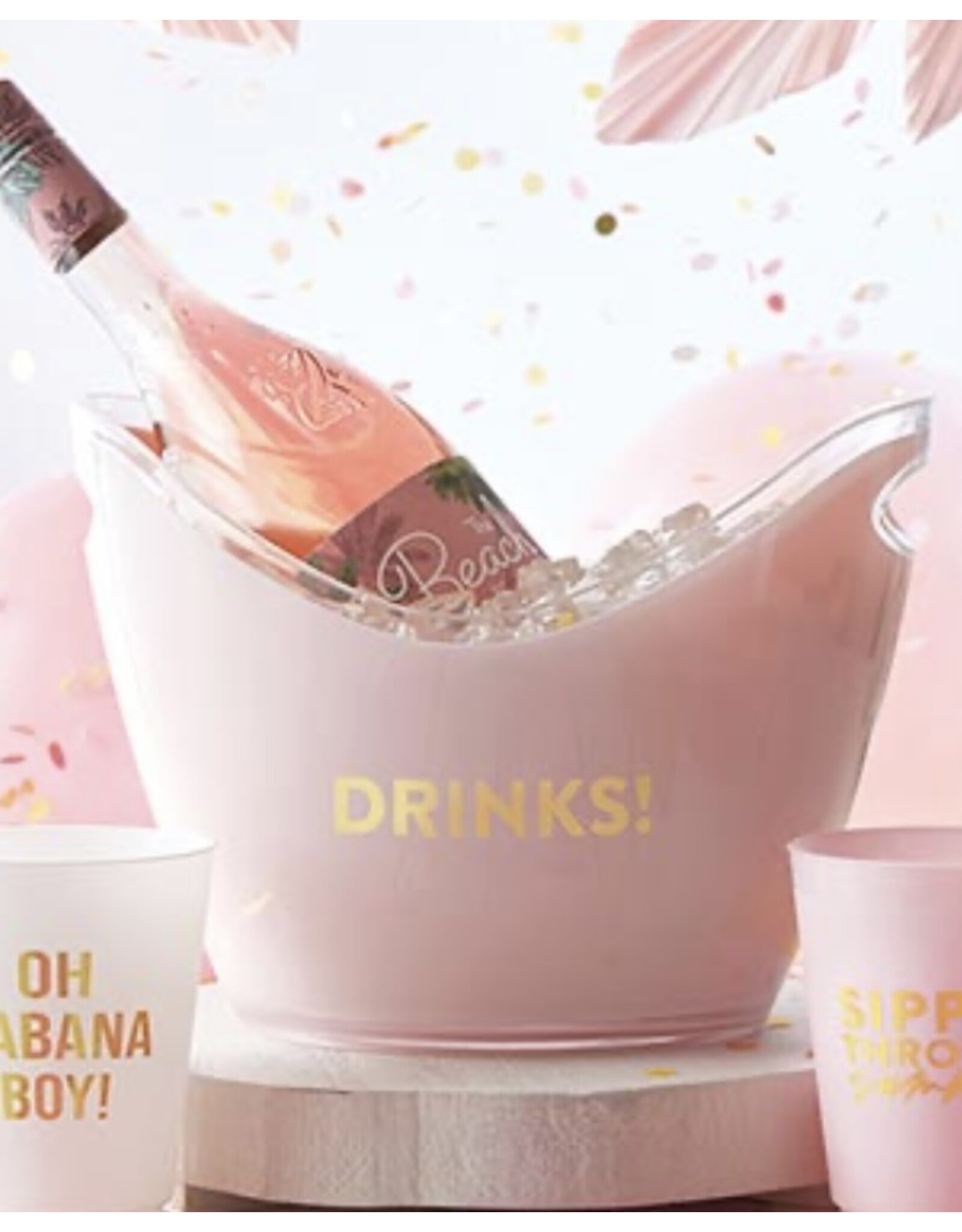 Santa Barbara Design Studio Acrylic Beverage Bucket - Drinks