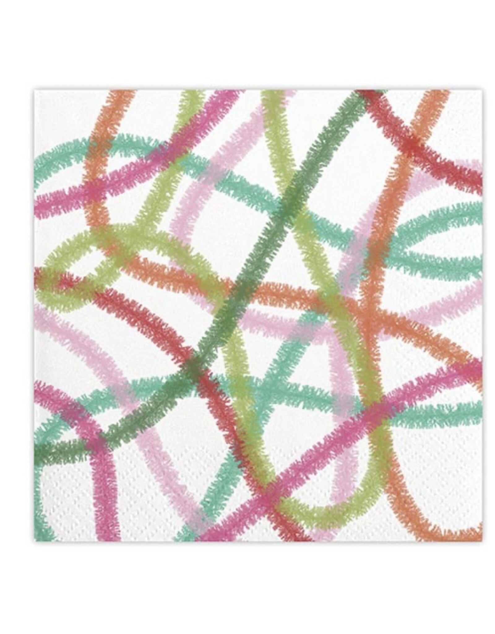 Santa Barbara Design Studio Colorful pipe cleaner napkins