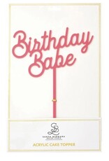 Santa Barbara Design Studio Acrylic Cake Topper - Birthday Babe