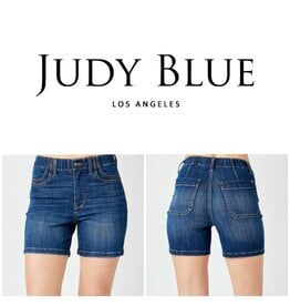 Judy Blue Judy Blue High Waist (elastic) mid length shorts