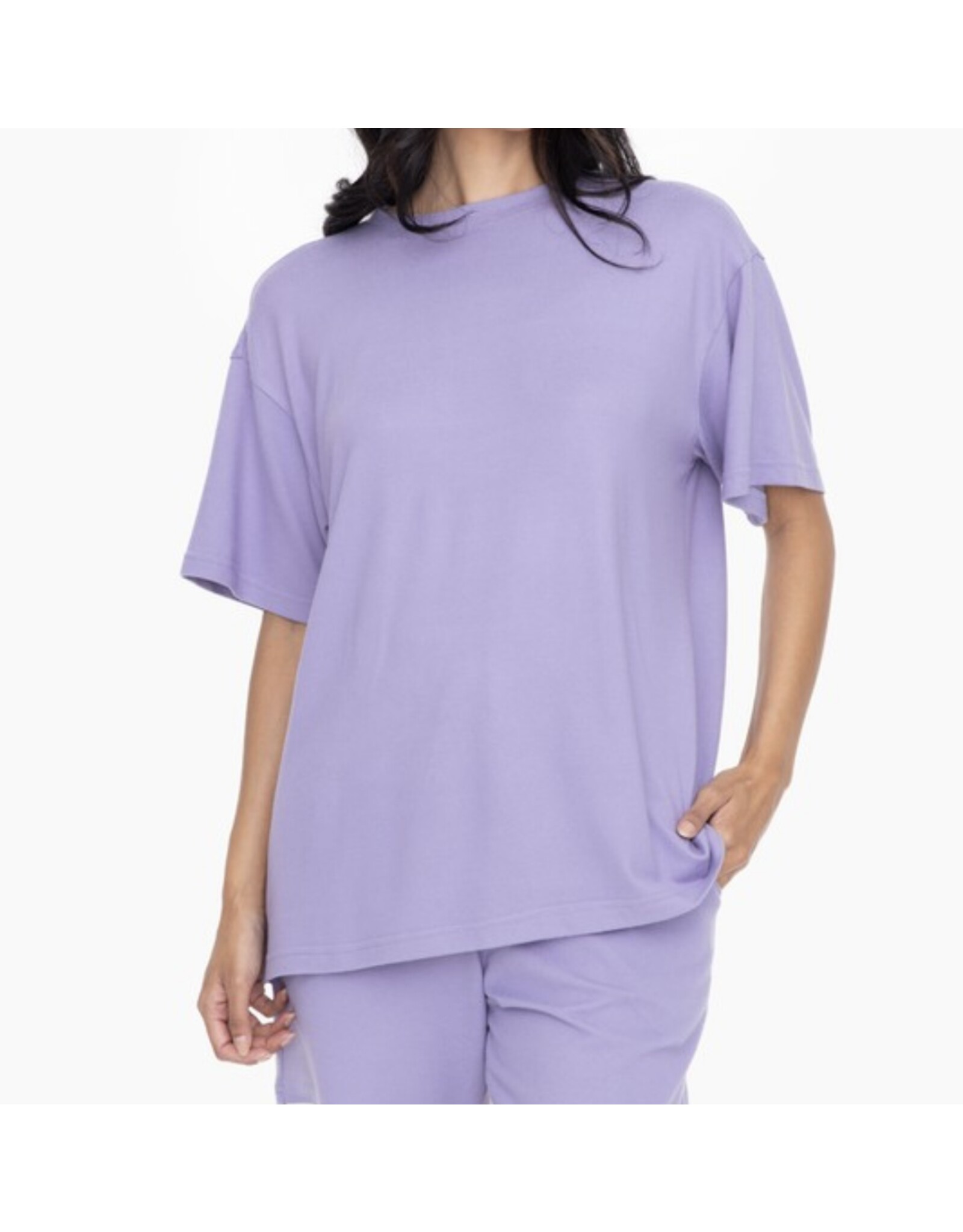 mono b brushed hacci oversized tee