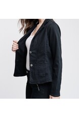venti6 Blazer w/ button up detail