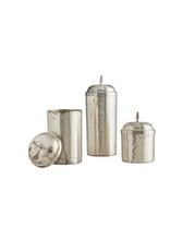 Santa Barbara Design Studio Silver Crackle 3pc container set