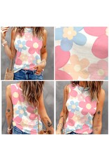 LATA Floral Print Sleeveless Top LATA Floral Print Sleeveless Top