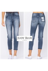 Judy Blue Judy Blue HR Raw Hem Relaxed Fit