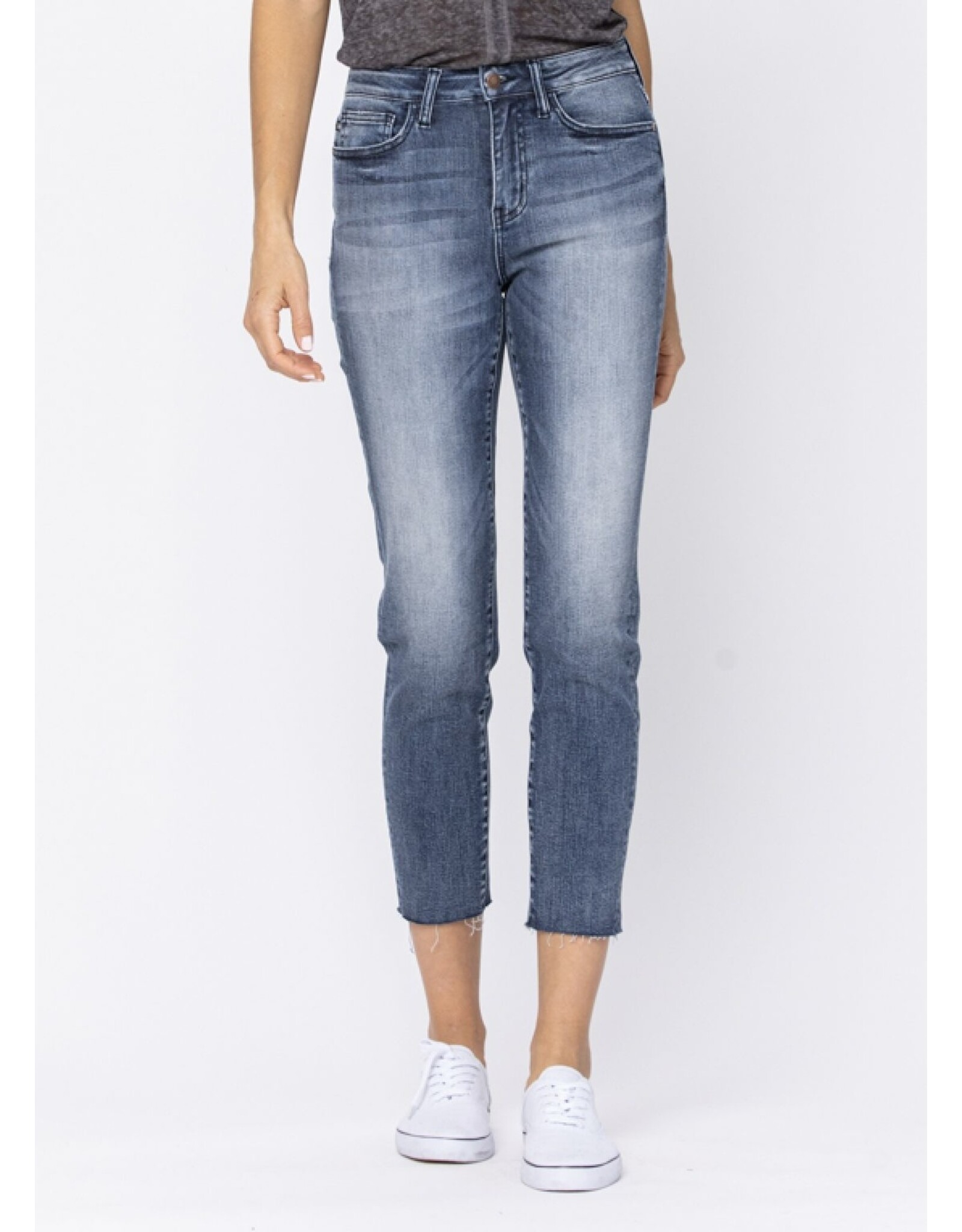 Judy Blue Judy Blue HR Raw Hem Relaxed Fit