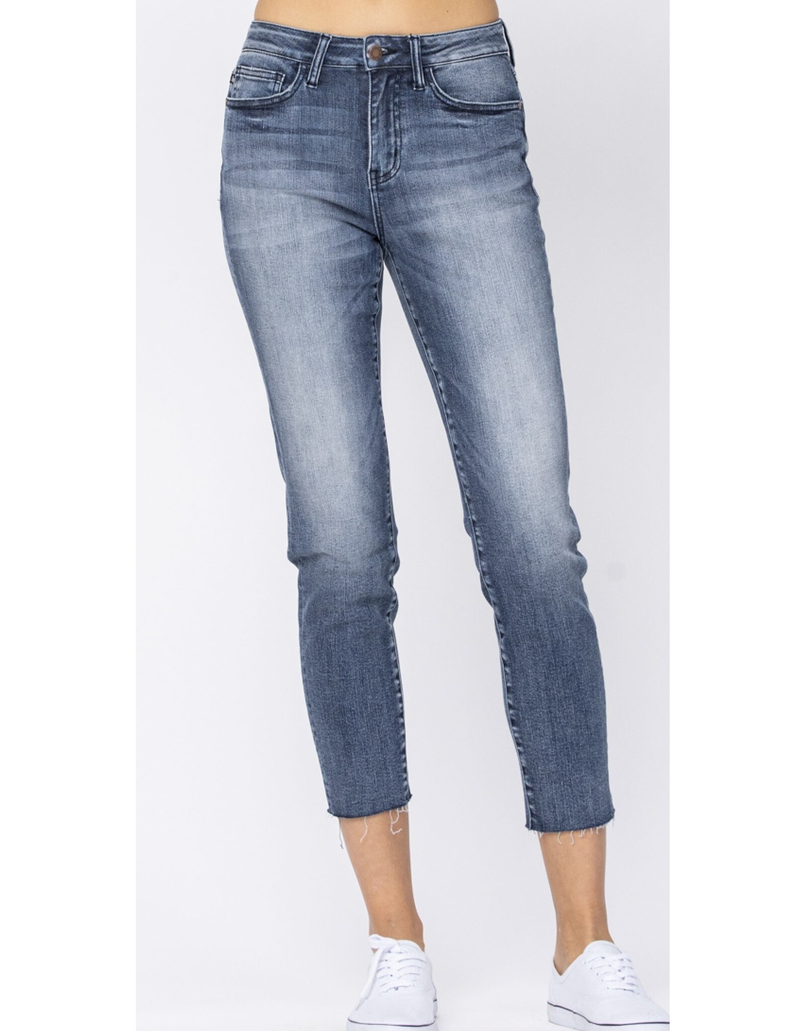 Judy Blue Judy Blue HR Raw Hem Relaxed Fit