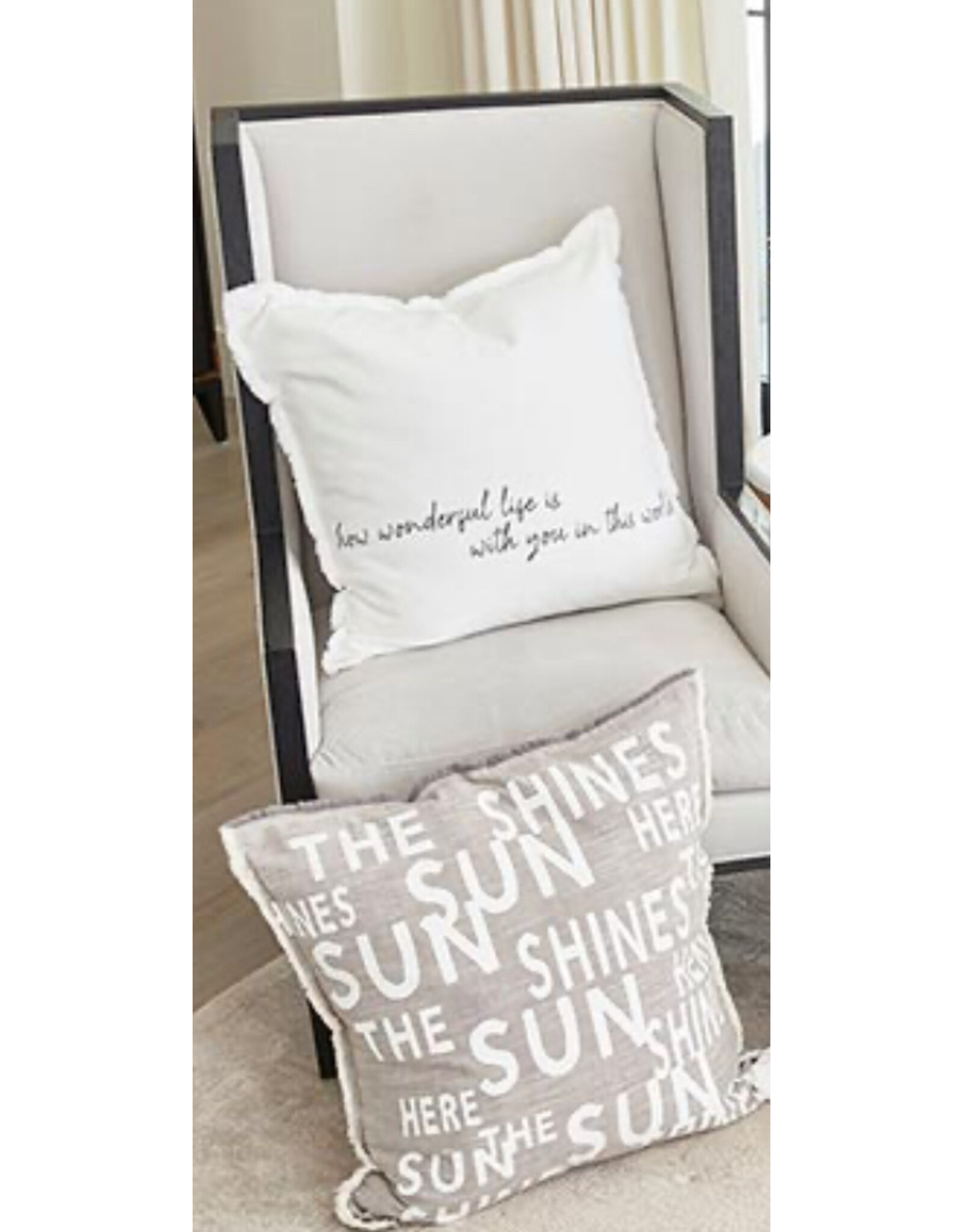 Face to Face SUNSHINE HERE - Euro Pillow