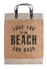 Face to Face Love you to the BEACH and back face to face tote