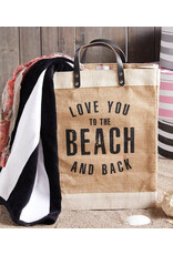 Face to Face Love you to the BEACH and back face to face tote