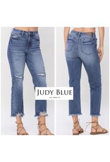 Judy Blue Judy Blue destroy crop straight jeans  