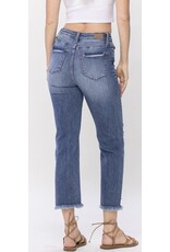 Judy Blue Judy Blue destroy crop straight jeans  