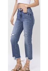 Judy Blue Judy Blue destroy crop straight jeans  
