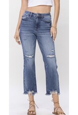 Judy Blue Judy Blue destroy crop straight jeans  