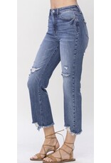 Judy Blue Judy Blue destroy crop straight jeans  