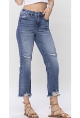 Judy Blue Judy Blue destroy crop straight jeans  