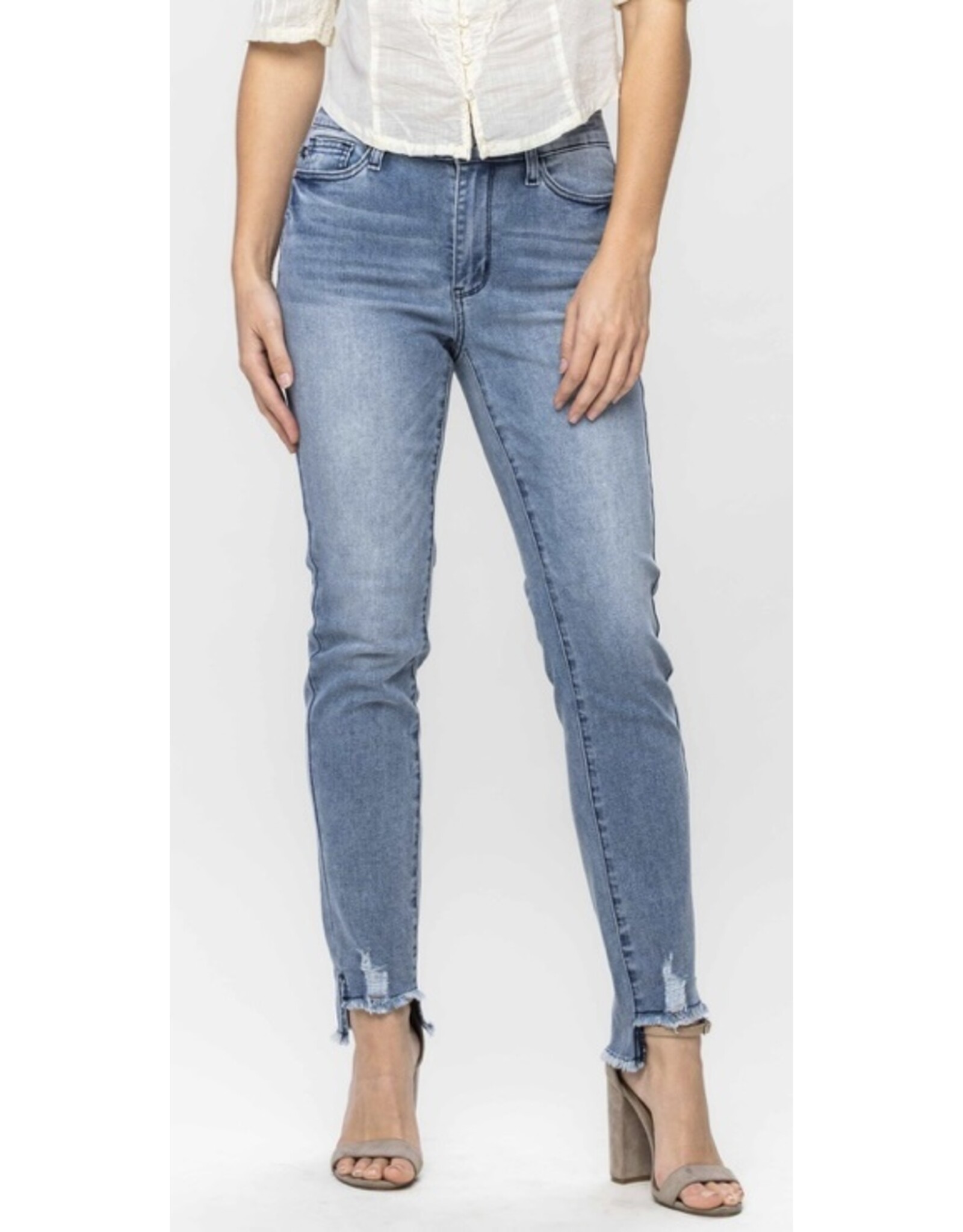 Judy Blue Judy Blue destroy crop straight jeans  