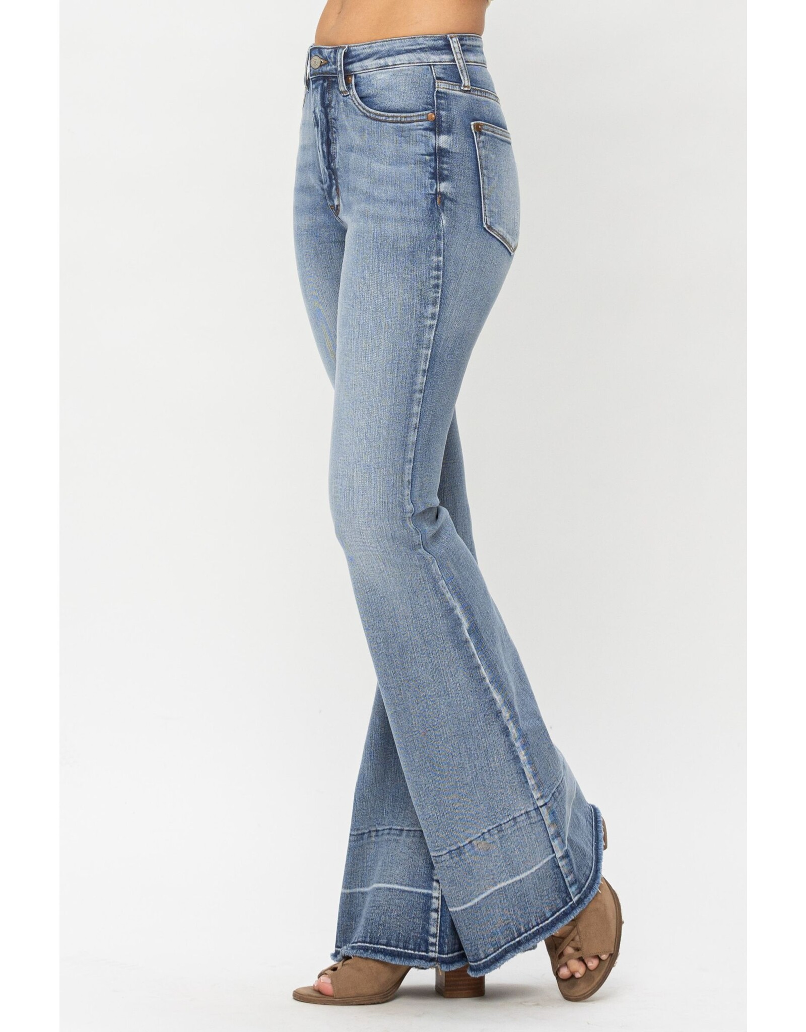 Judy Blue Judy Blue HR tummy control release hem flare