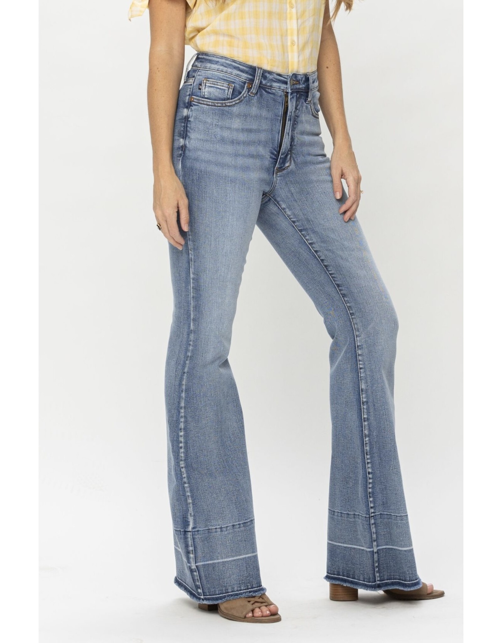 Judy Blue Judy Blue HR tummy control release hem flare