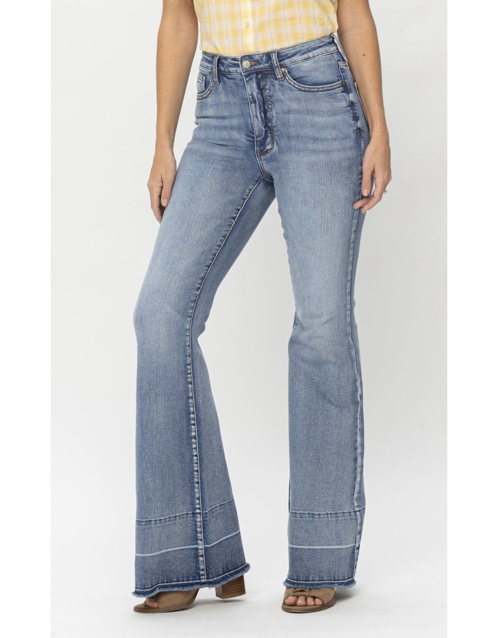 Judy Blue Judy Blue HR tummy control release hem flare